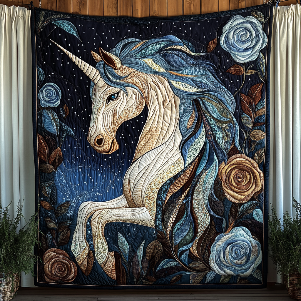 Ethereal Ride Quilted Blanket Best Unicorn Gifts
