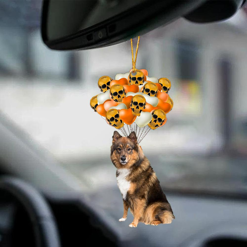 Eurasier Halloween Car Ornament Dog Ornament For Halloween