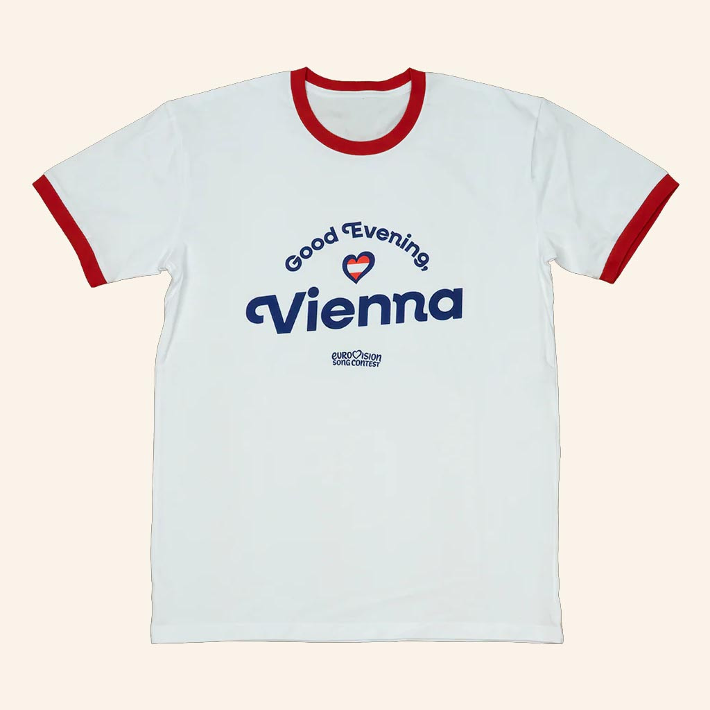 Eurovision Merch Good Evening Vienna T-Shirt Gifts For Best Friends