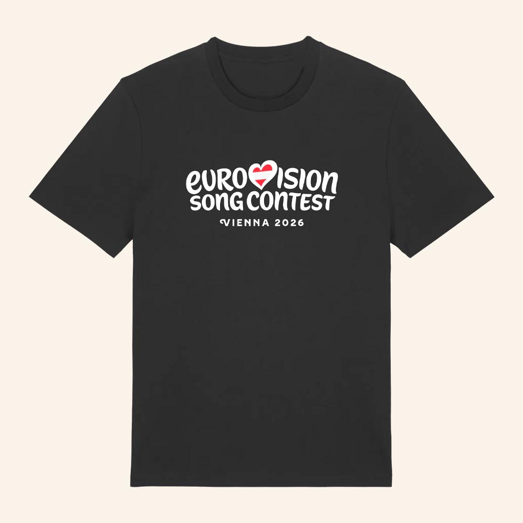 Eurovision Merch Vienna Logo T-Shirt Birthday Gift For Brother