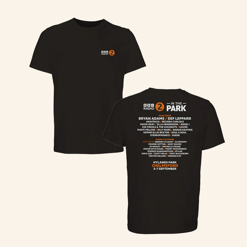 Event-Merchandise Merch Bbc Radio 2 In The Park 2025 T-Shirt Gifts For Fans Event-Merchandise Merch Bbc Radio 2 In The Park 2025 T-Shirt Gifts For Fans