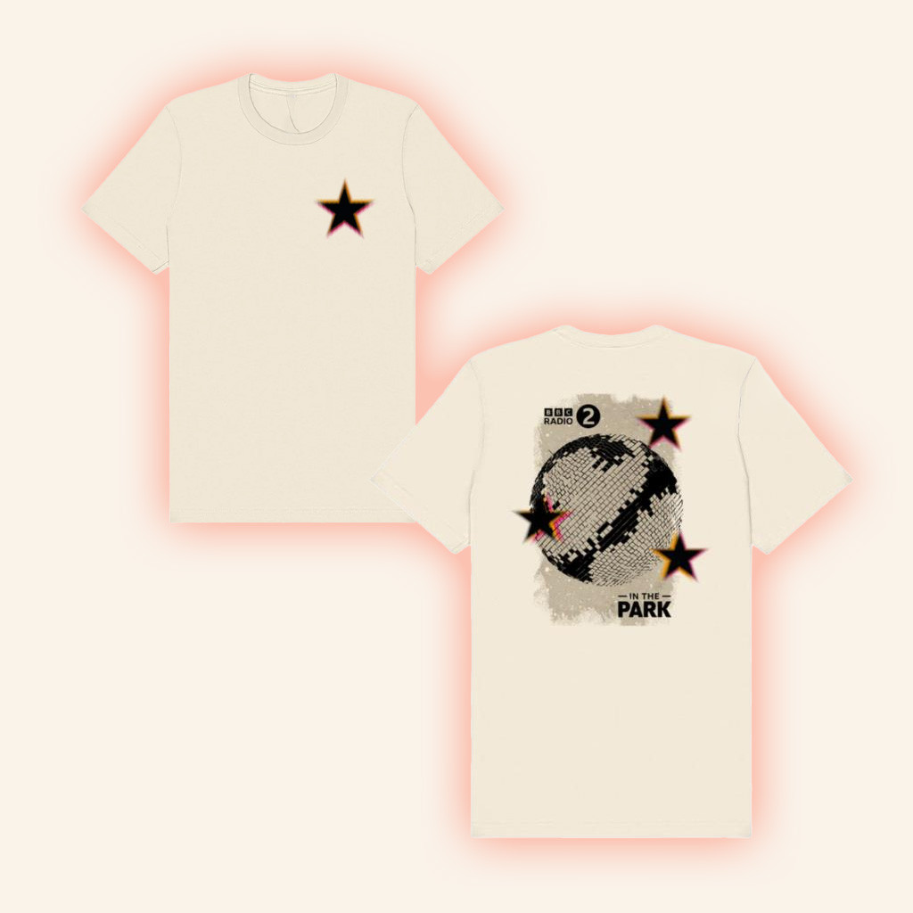 Event-Merchandise Merch Bbc Radio 2 In The Park Mirrorball T-Shirt Gifts For Her Event-Merchandise Merch Bbc Radio 2 In The Park Mirrorball T-Shirt Gifts For Her
