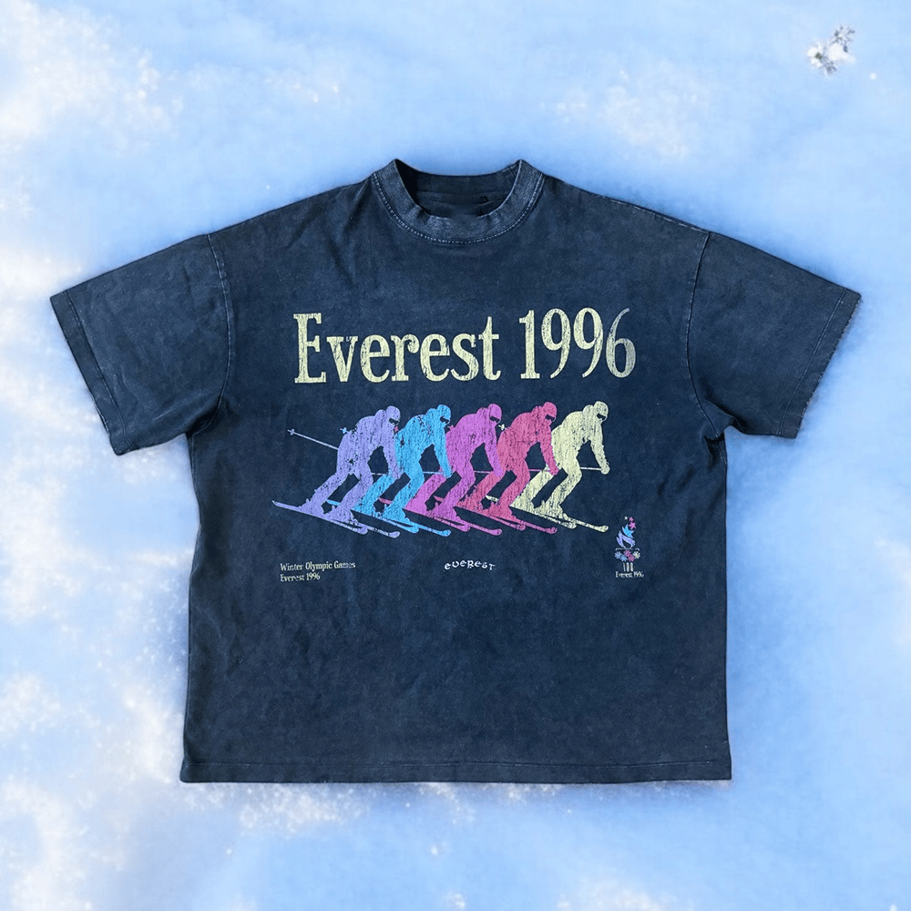 Everest 1996 Shirt Olympic Games Climb Theme T Shirt Mountaineering Sports Fan Gift For Him