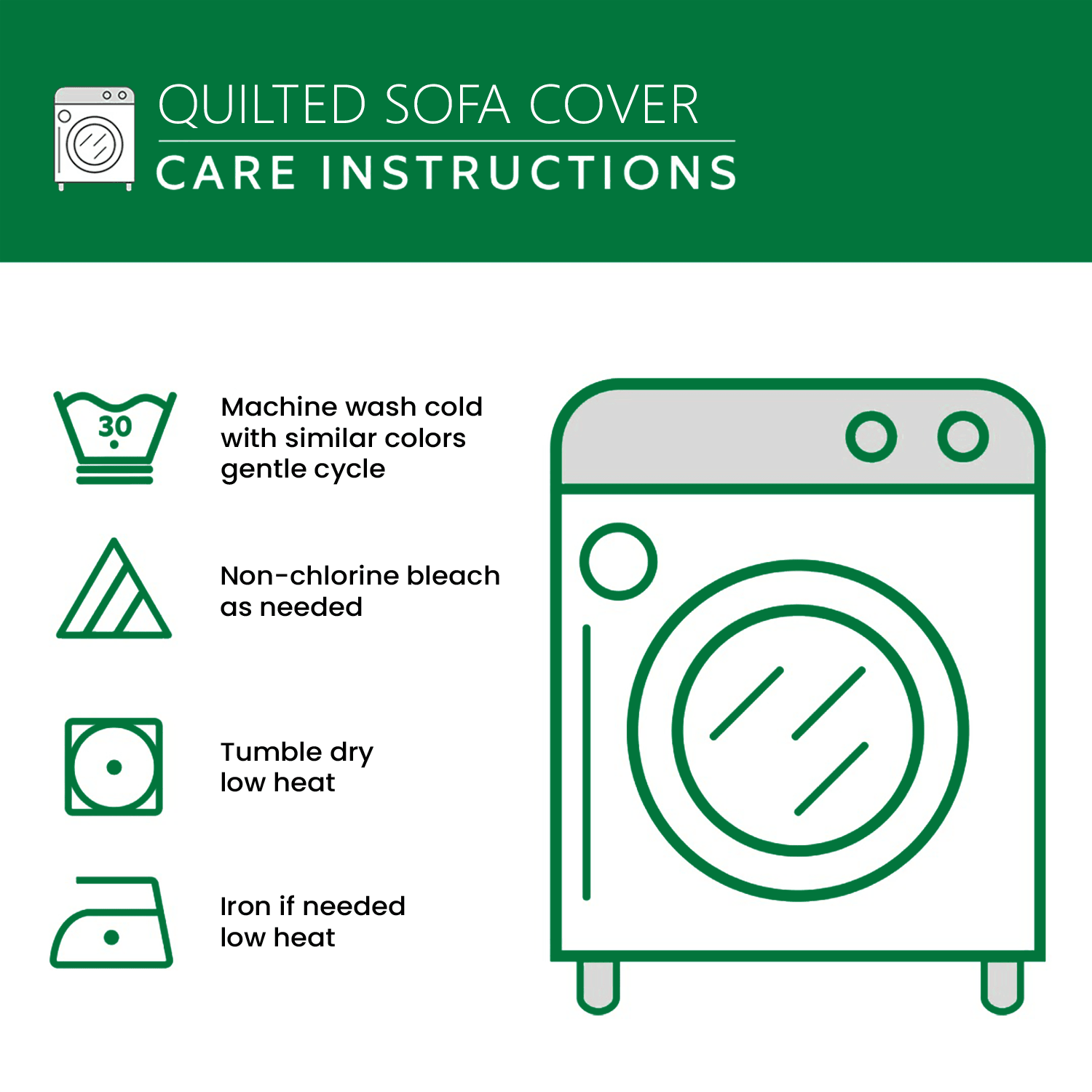 Evergreen Companions Quilted Sofa Cover Sofa Protector Cover 50Th Birthday Gifts For Men