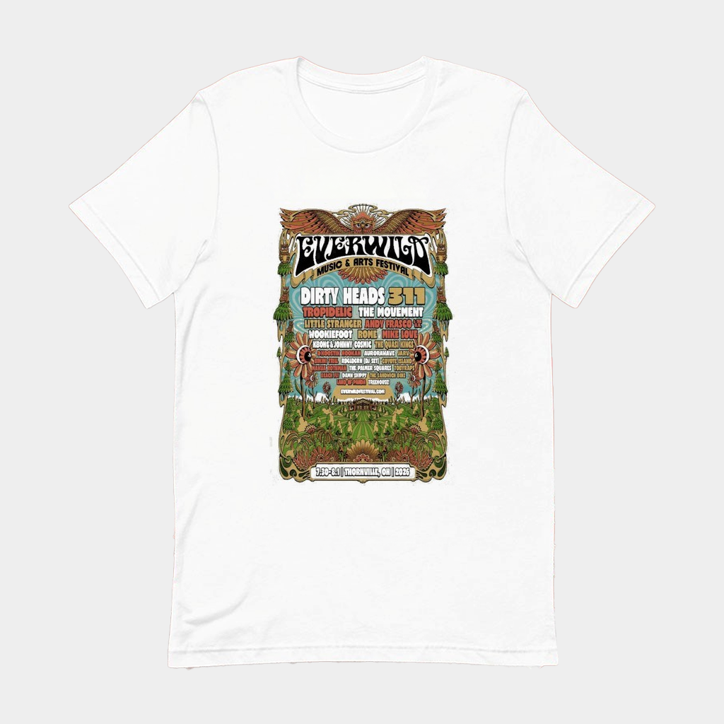 EVERWILD Music And Arts Festival Jul 30 Aug 1 2026 Thornville OH T-Shirt Gifts For Music Fans