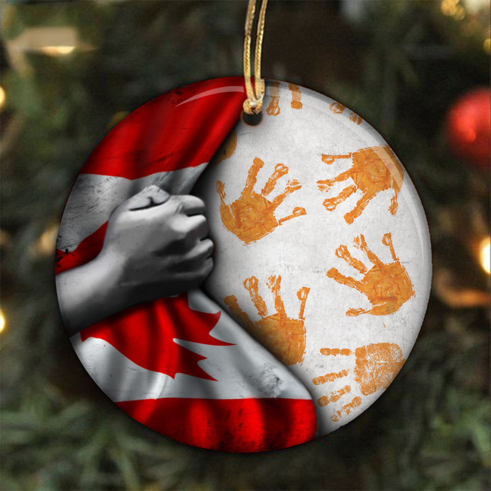Every Child Matters Canada Ornament Honor Every Child Matters Movement Merch Xmas Decor