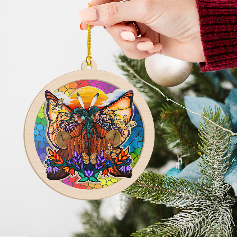 Every Child Matters Suncatcher Ornament Orange For Indigenous Ornaments For Christmas Tree
