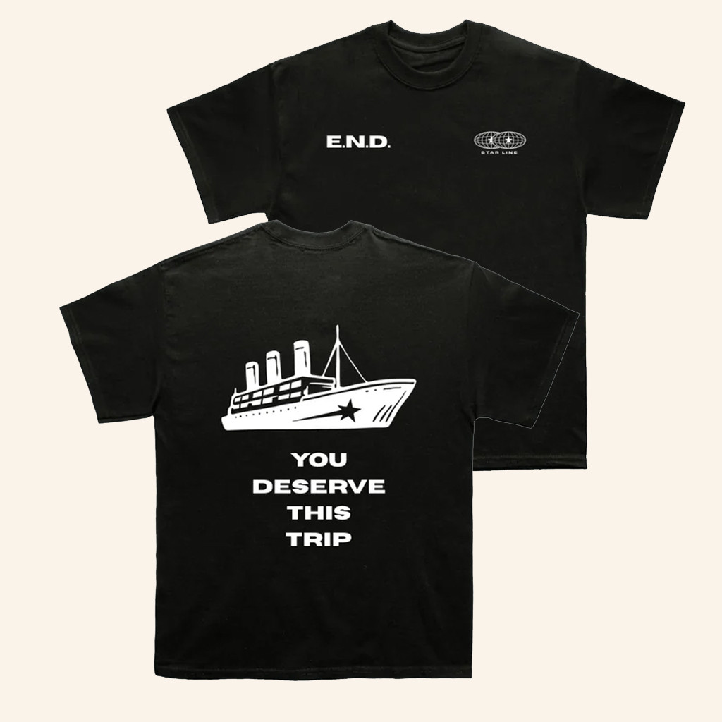 Every Nigga Deserves Merch End X Star Line Collab T-Shirt Christmas Ideas For Husband