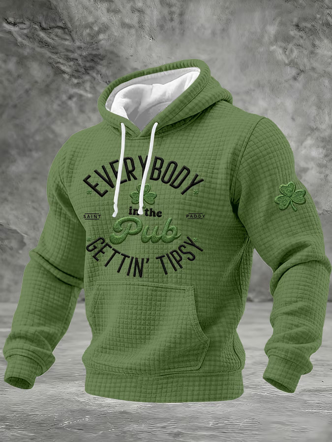 Everybody In The Pub Gettin Tipsy Hoodie Saint Patricks Day Outfits Gifts For Brother