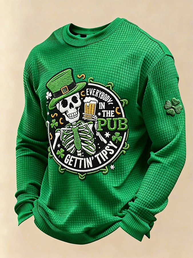 Everybody In The Pub Gettin Tipsy Sweatshirt St Patricks Outfit Gifts For Men