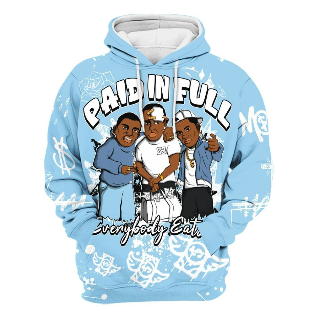 Everybody Paid In Full Crayon Legend Blue 11s Hoodie Gift For New Boyfriend