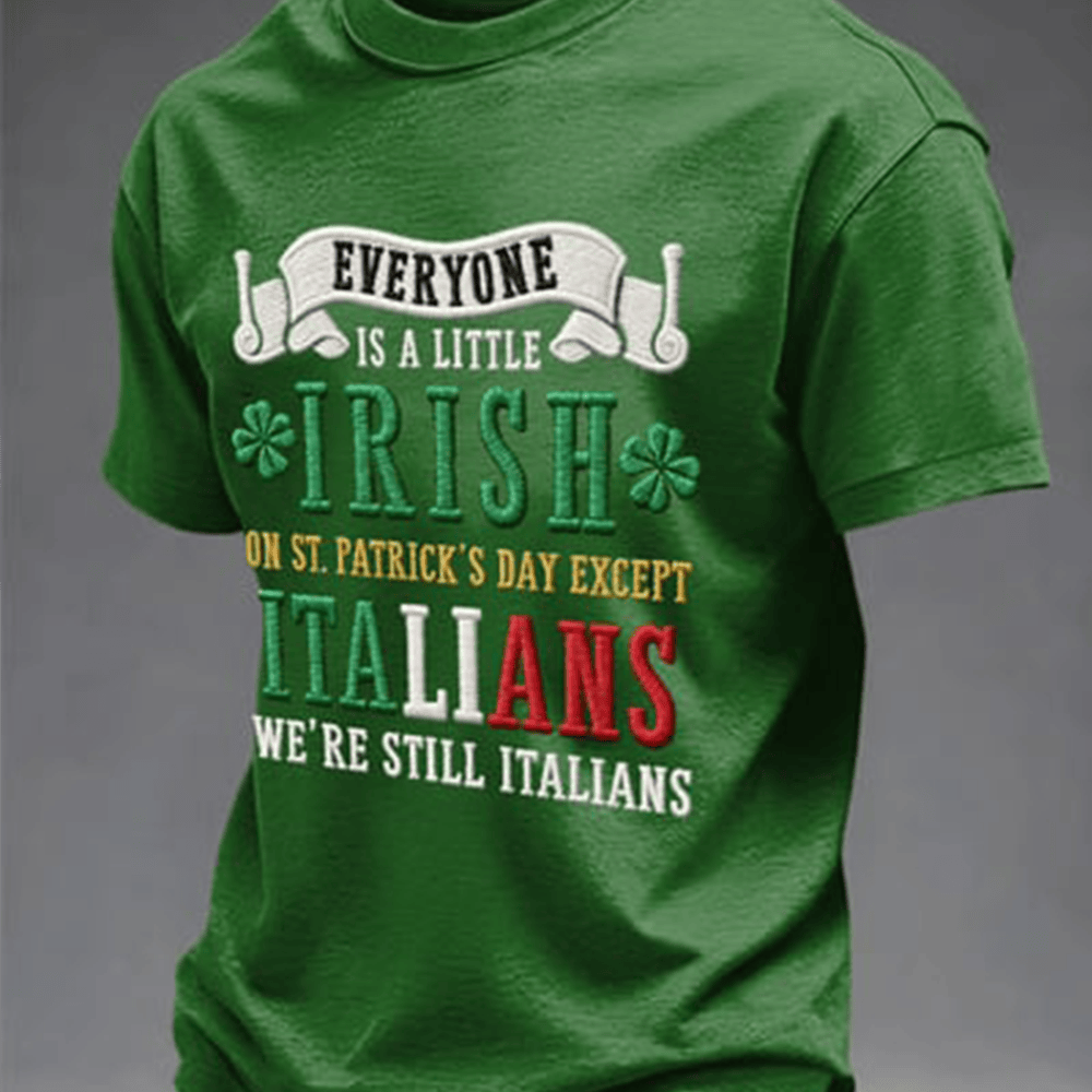 Everyone Is A Little Irish T-Shirt St Patrick's Day Outfit Gift For Brother