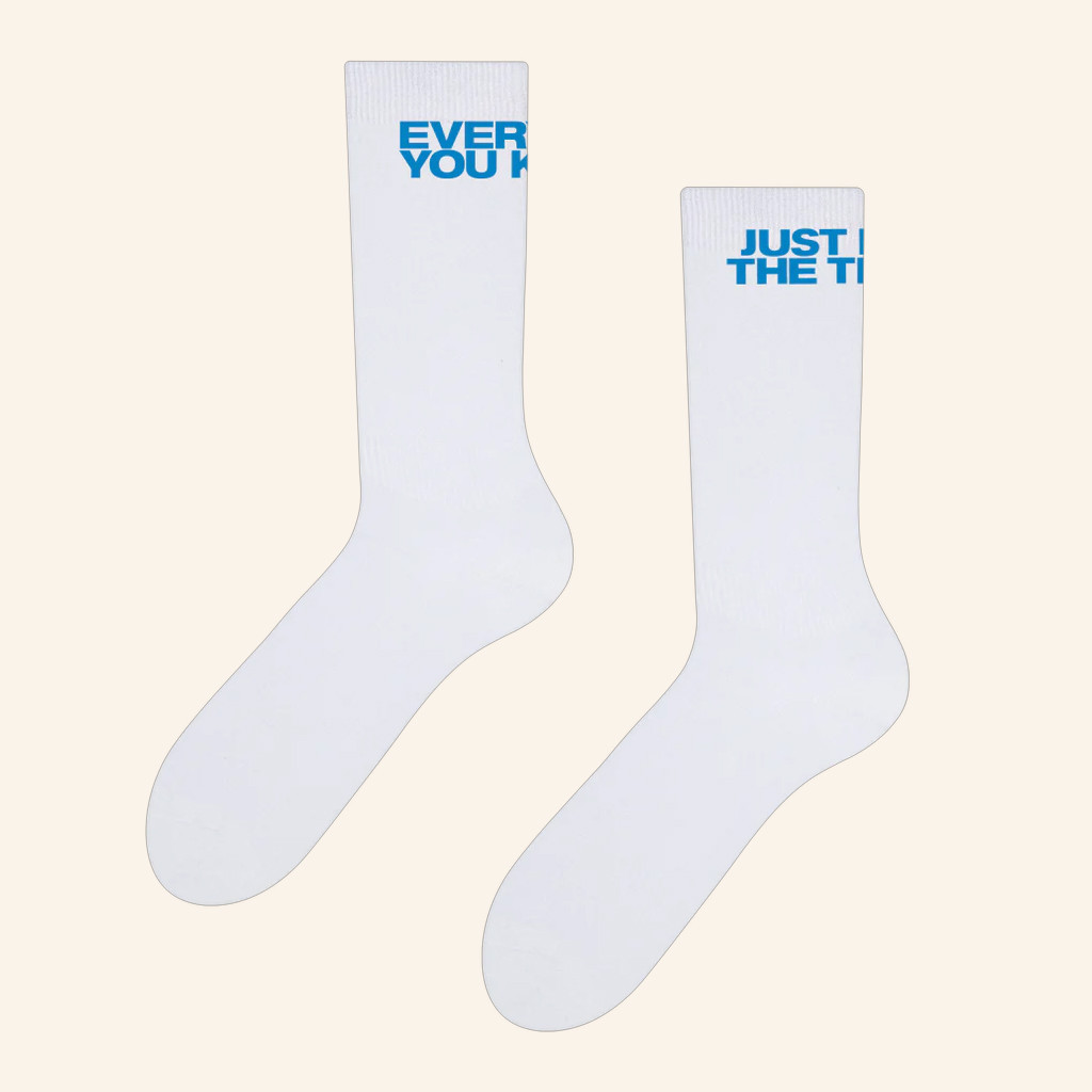 Everyone You Know Merch Just For The Times Socks Christmas Gift Ideas For Boyfriend