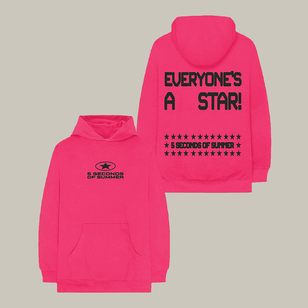 Everyone's A Star Seconds Of Summer Hoodie 5sos Fan Apparel Gift For Mother's Day