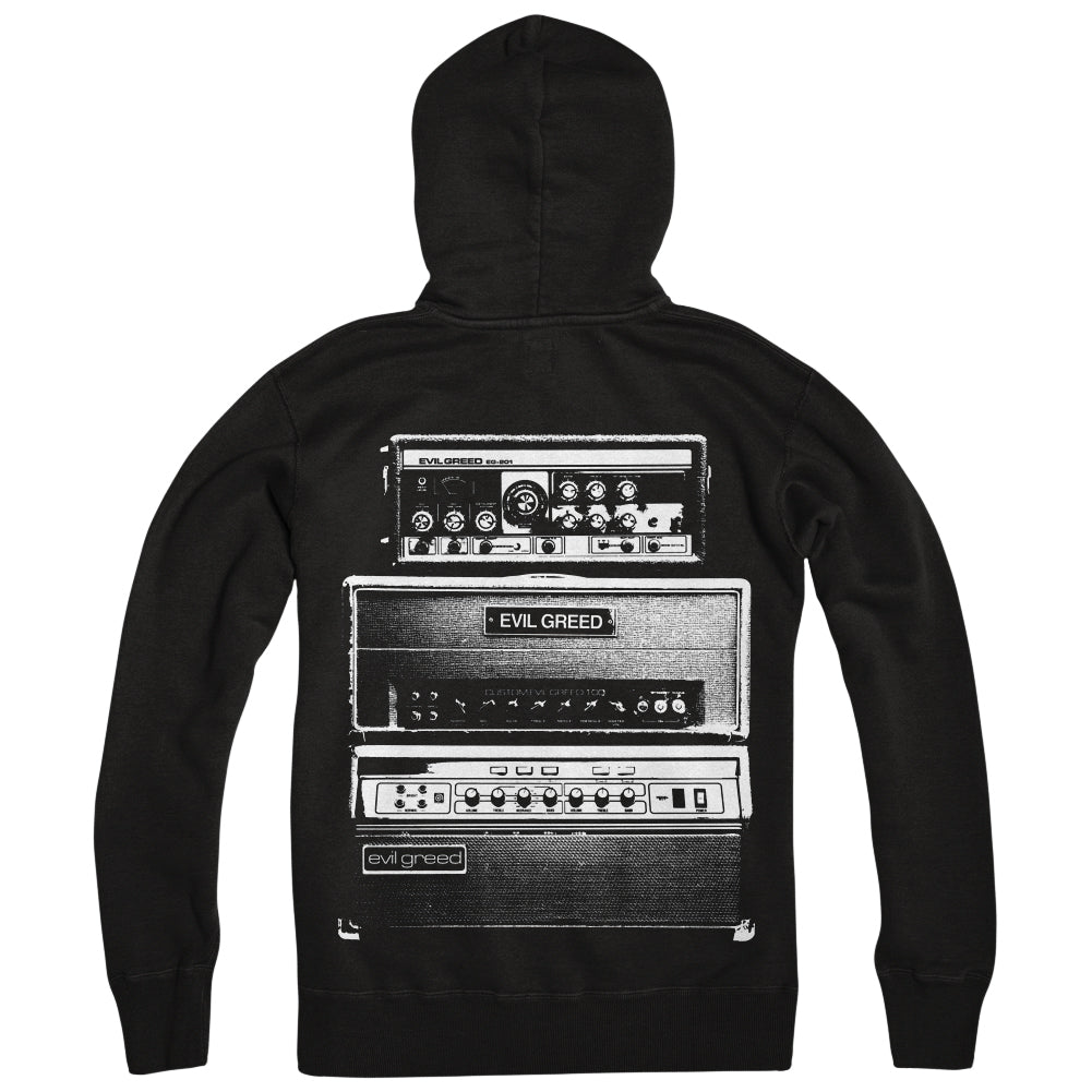 Evil Greed Merch Amps 2.0 Zipper Hoodie Evil Greed Zipper Hoodie Father'S Day Gifts For Husband