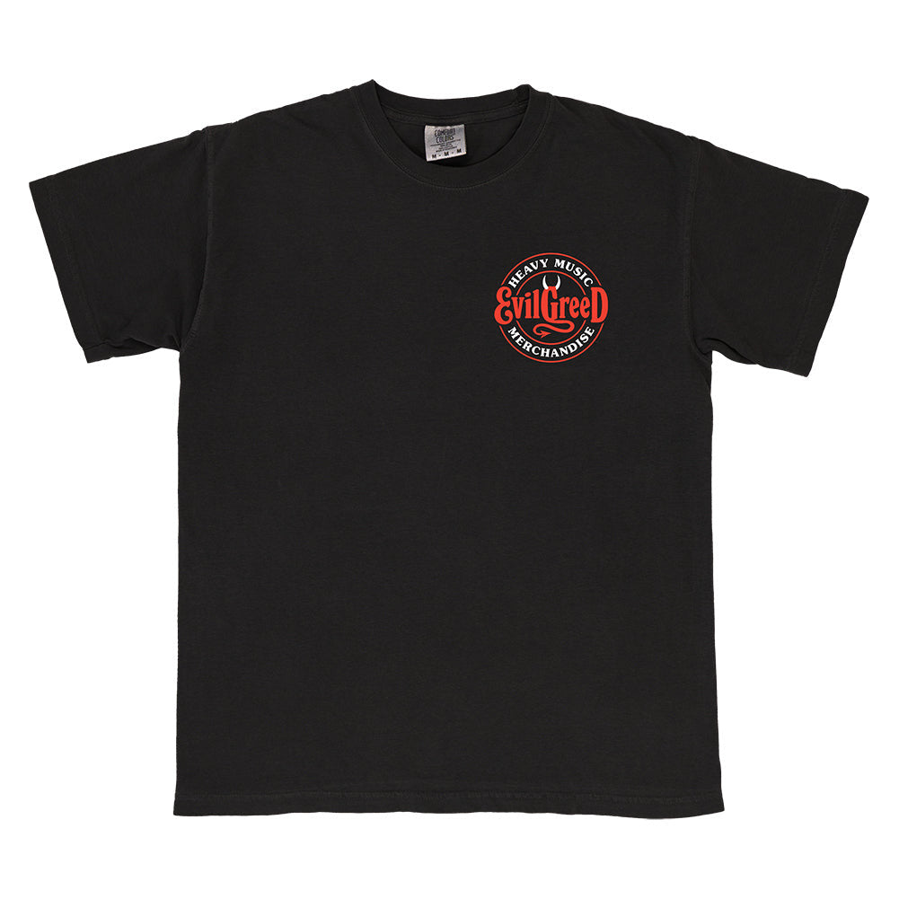 Evil Greed Merch Heavy Music Black Shirt Evil Greed Shirt Dad Gifts For Father'S Day 2025 Evil Greed Merch Heavy Music Black Shirt Evil Greed Shirt Dad Gifts For Father'S Day 2025