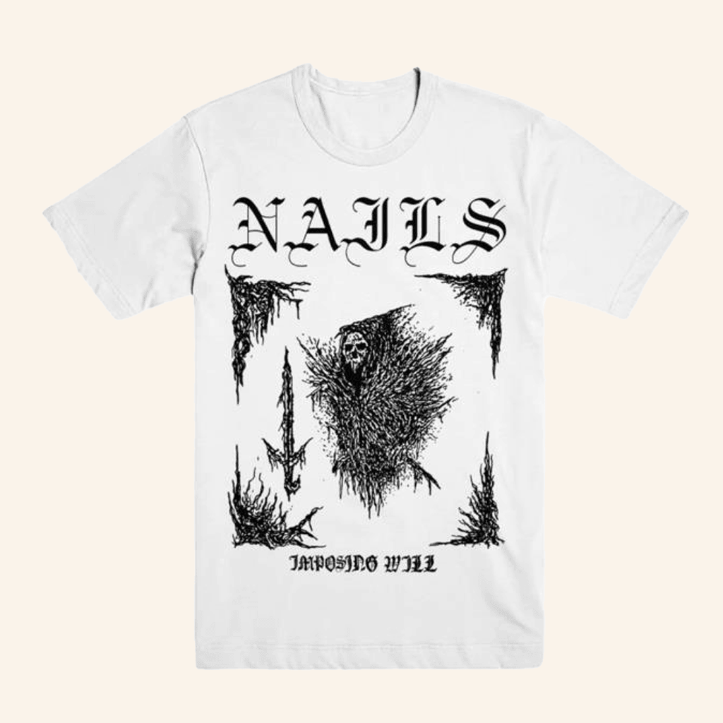 Evil Greed Merch Nails Imposing Will T-Shirt Present For Husband Evil Greed Merch Nails Imposing Will T-Shirt Present For Husband