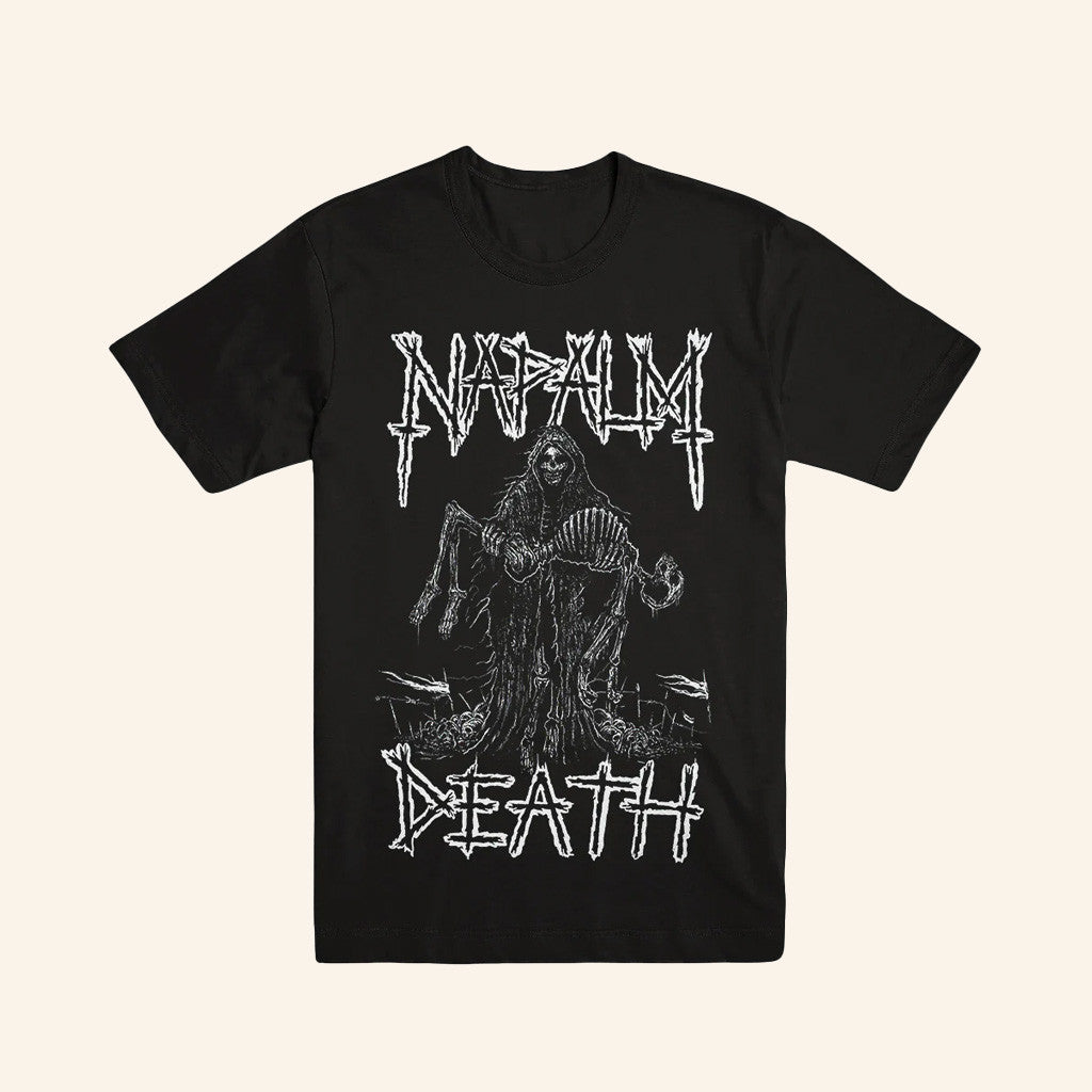 Evil Greed Merch Napalm Death Reaper T-Shirt Gifts For Dudes Evil Greed Merch Napalm Death Reaper T-Shirt Gifts For Dudes