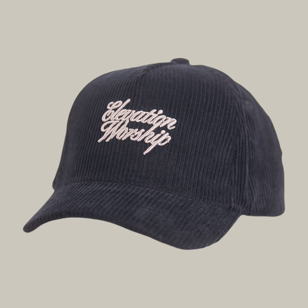 EW Corduroy Trucker Hat Elevation Church Trucker Cap Christian Music Fan Gift