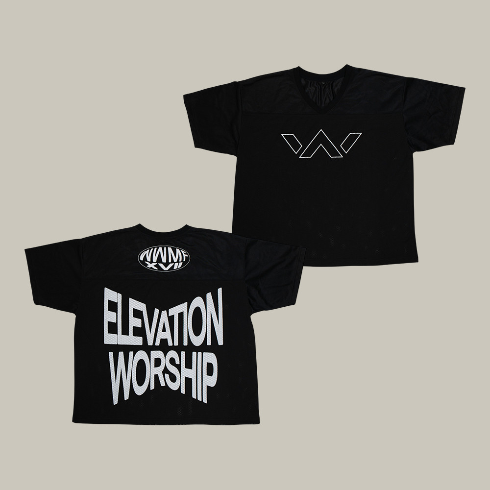 EW Football Jersey Elevation Church Music Tee Cool Present For Him
