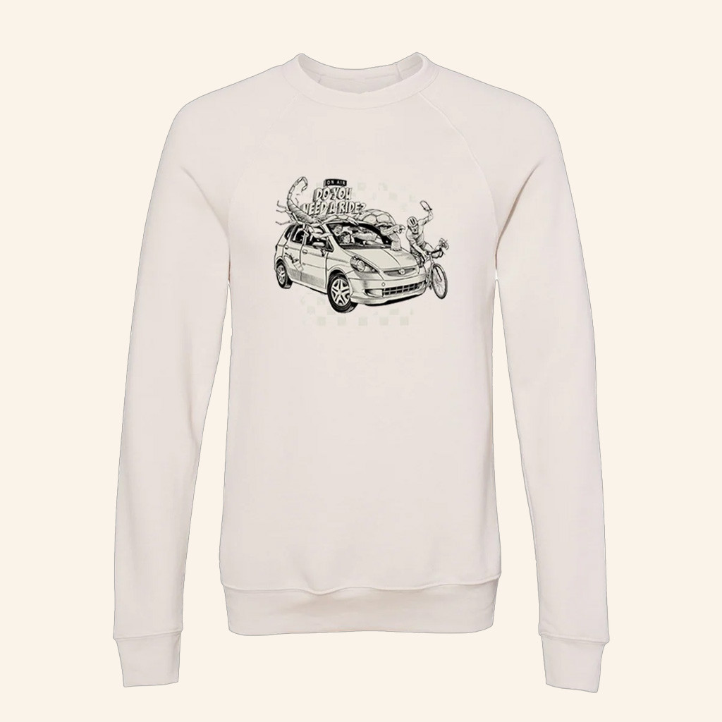 Exactly Right Merch Do You Need A Ride Car Crewneck Sweatshirt Gifts For Son Exactly Right Merch Do You Need A Ride Car Crewneck Sweatshirt Gifts For Son