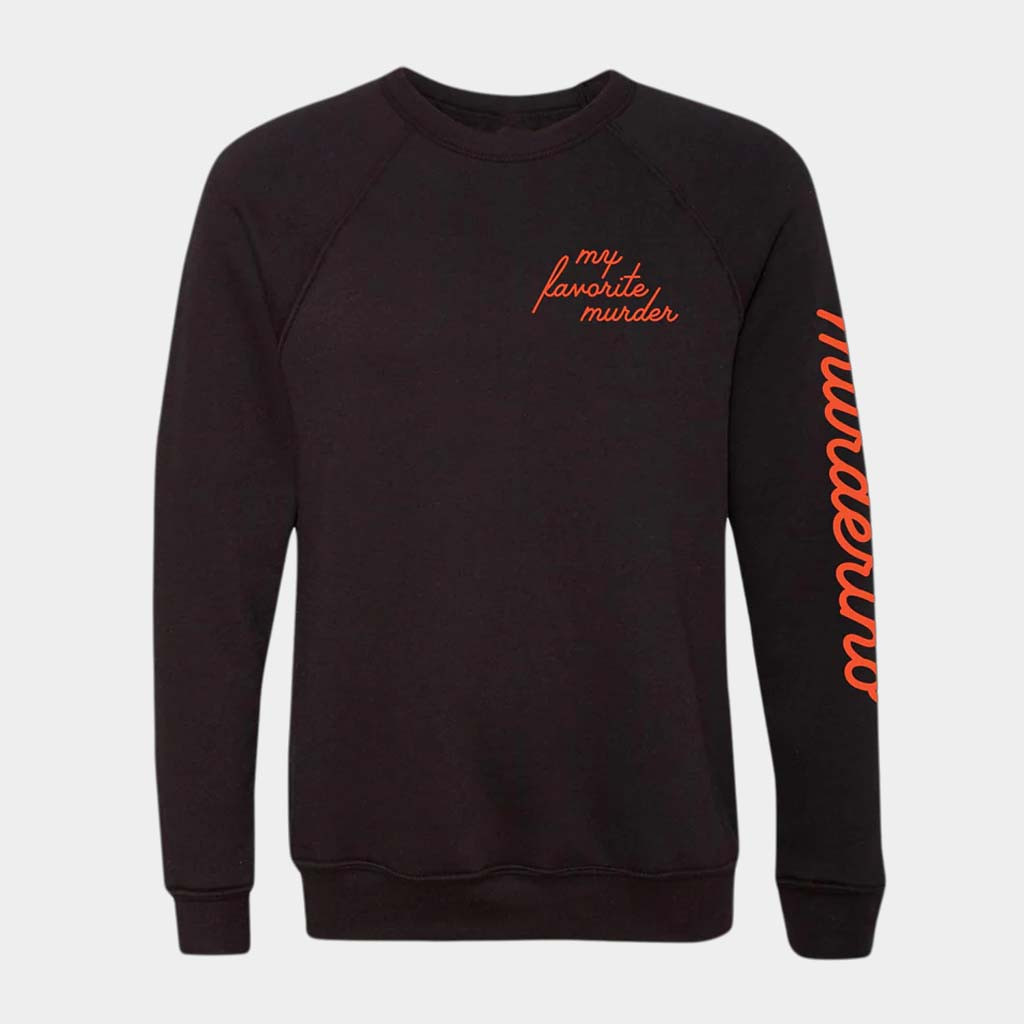 Exactly Right Merch Murderino Script Crewneck Sweatshirt Birthday Gift Ideas For Husband Exactly Right Merch Murderino Script Crewneck Sweatshirt Birthday Gift Ideas For Husband