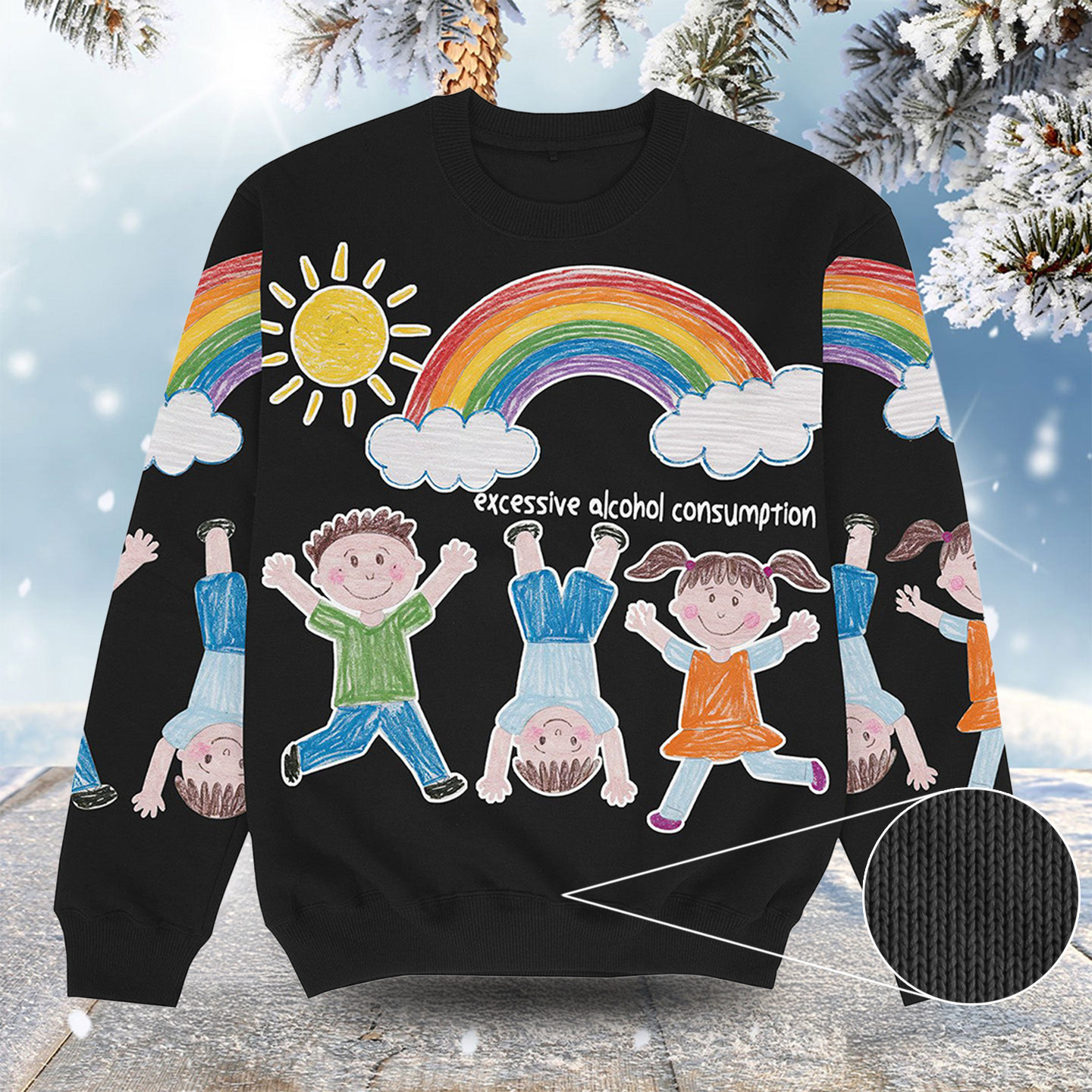 Excessive Christmas Ugly Sweater Merry Christmas Apparel Bro Christmas Gifts