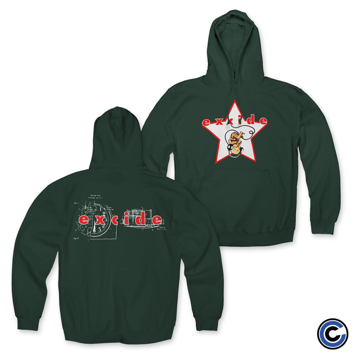 Excide Merch Star Baby Hoodie Excide Hoodie