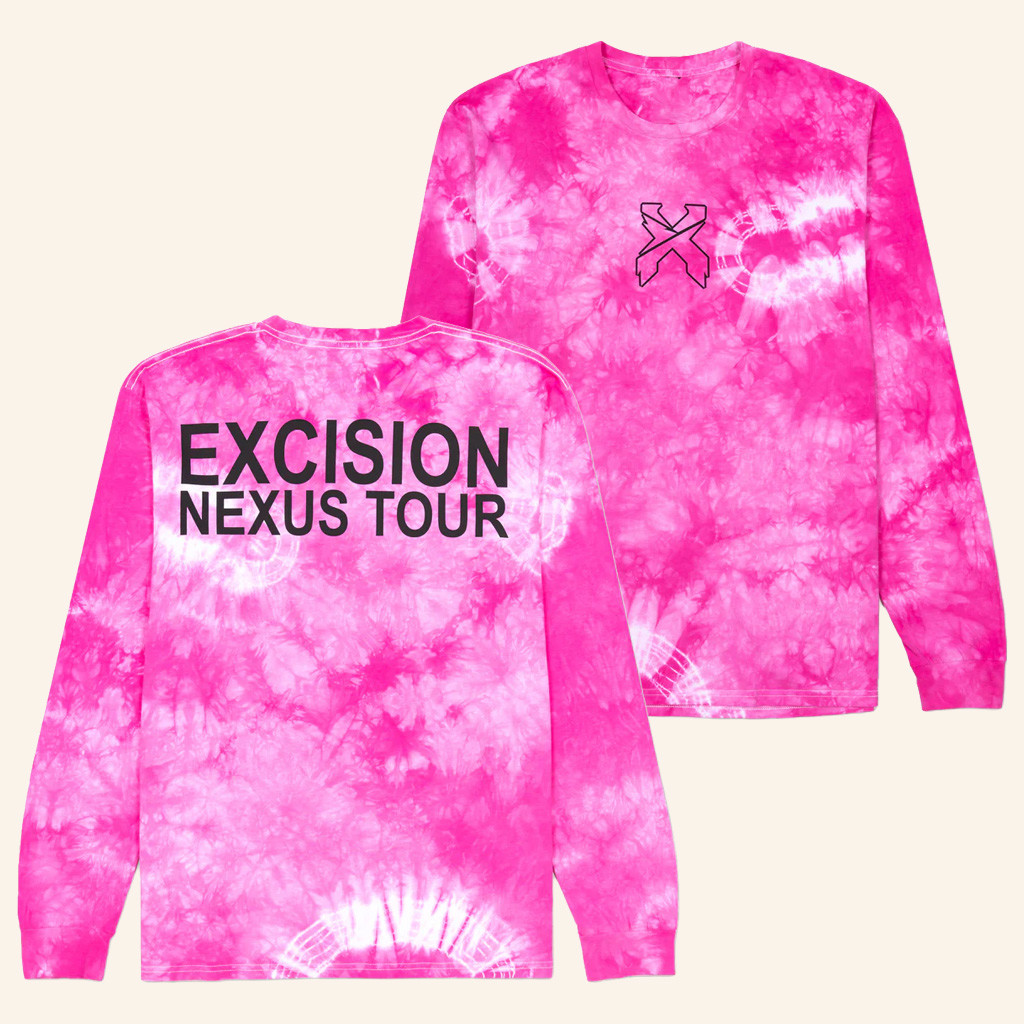 Excision Merch Excision Nexus Tour Long Sleeve Shirt Gifts For DJ Lovers