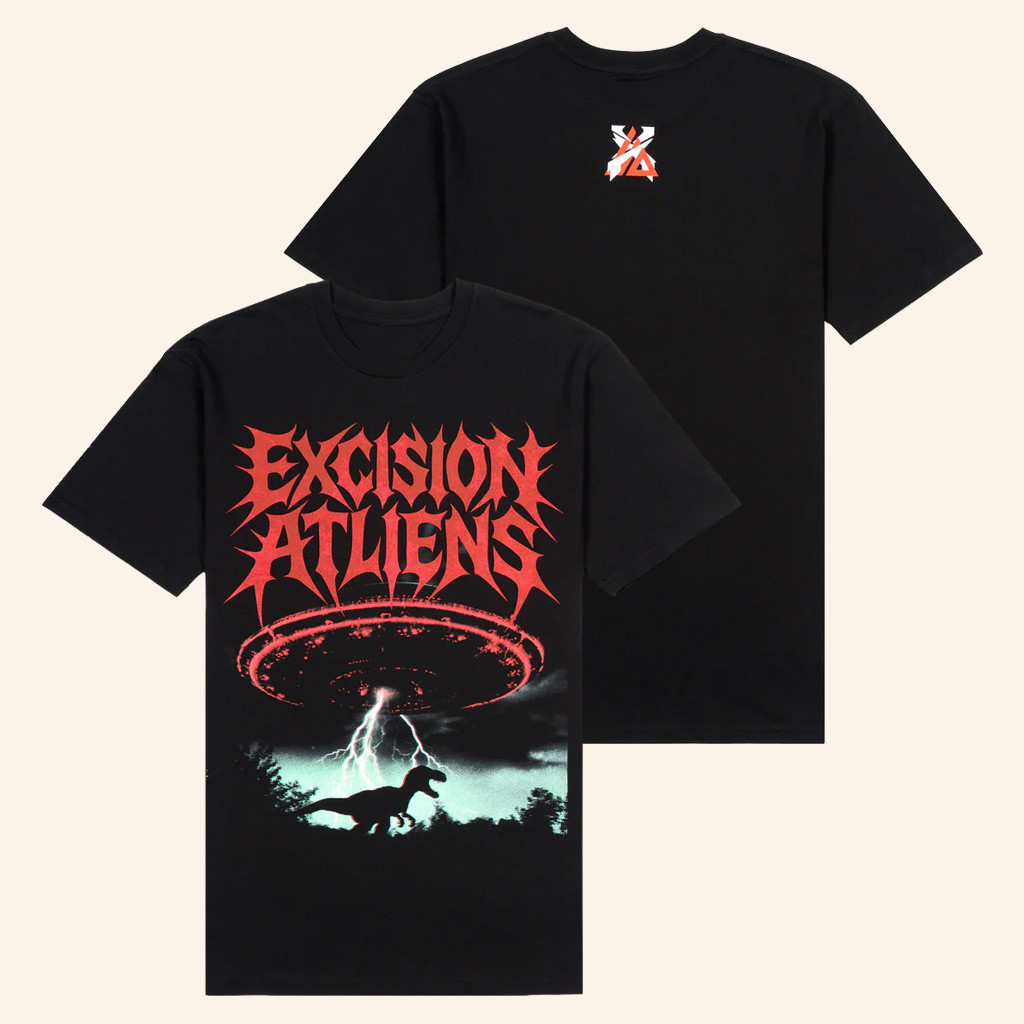 Excision Merch Excision X Atliens T-Shirt Best Gifts For Music Lovers Excision Merch Excision X Atliens T-Shirt Best Gifts For Music Lovers
