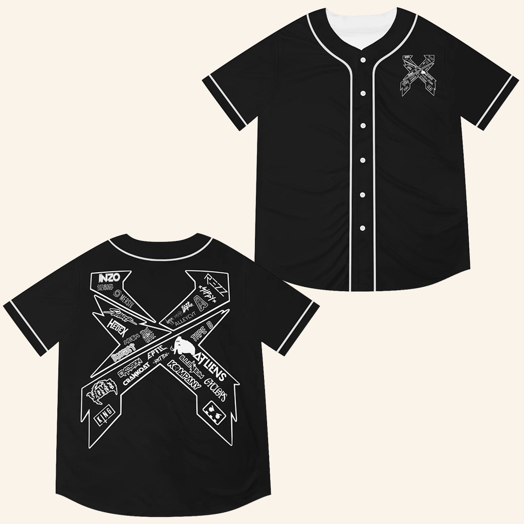 Excision Merch Lost Lands 2025 Black Jersey Lost Lands Merch Christmas Ideas For Boyfriend