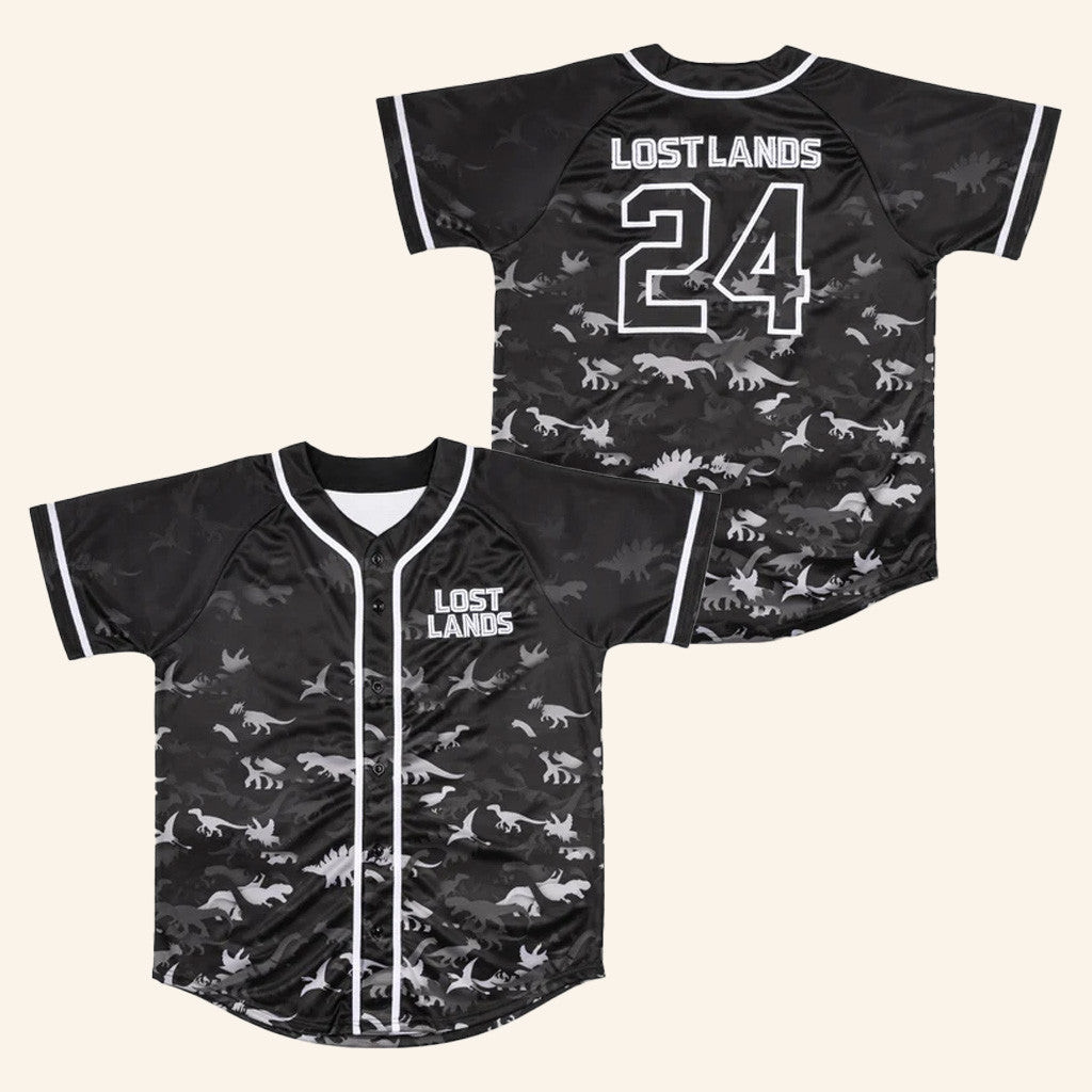 Excision Merch Lost Lands B W Dino Baseball Jersey Best Gifts For Dad Excision Merch Lost Lands B W Dino Baseball Jersey Best Gifts For Dad