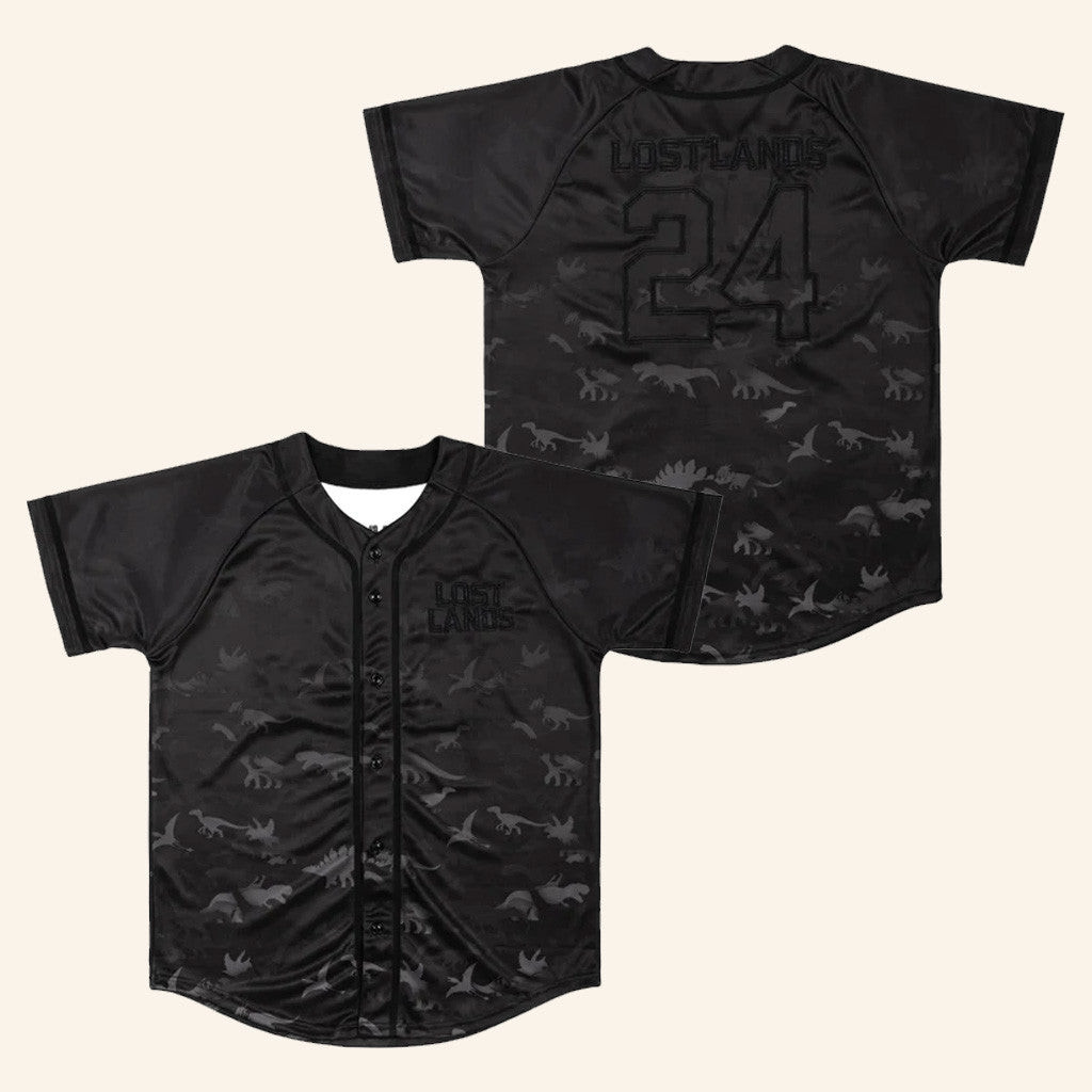 Excision Merch Lost Lands Black Dino Baseball Jersey Best Gifts For Him Excision Merch Lost Lands Black Dino Baseball Jersey Best Gifts For Him