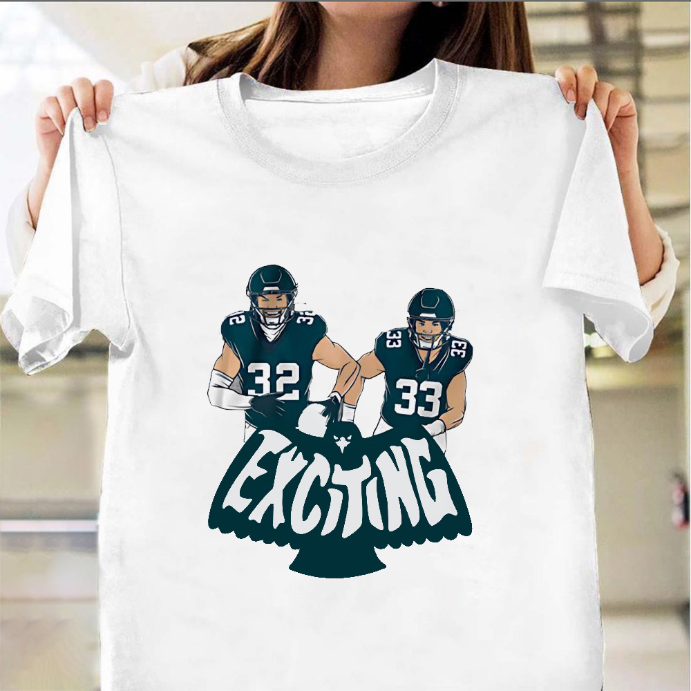 Exciting Whites Shirt Eagles Blankenship Cooper Dejean Exciting Whites T-Shirt Clothing