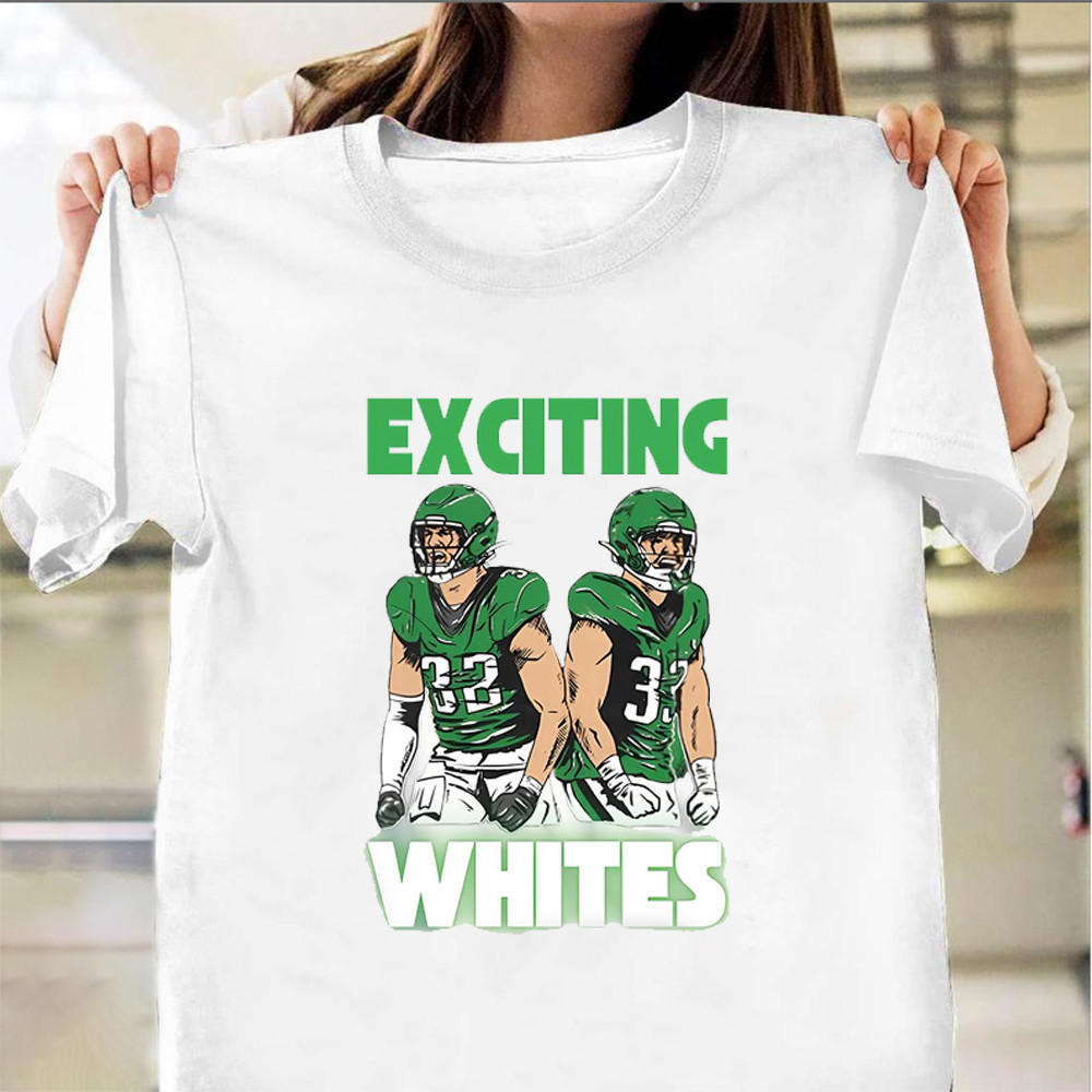 Exciting Whites Shirt Eagles Blankenship Cooper Dejean Exciting Whites T-Shirt Fan Gifts