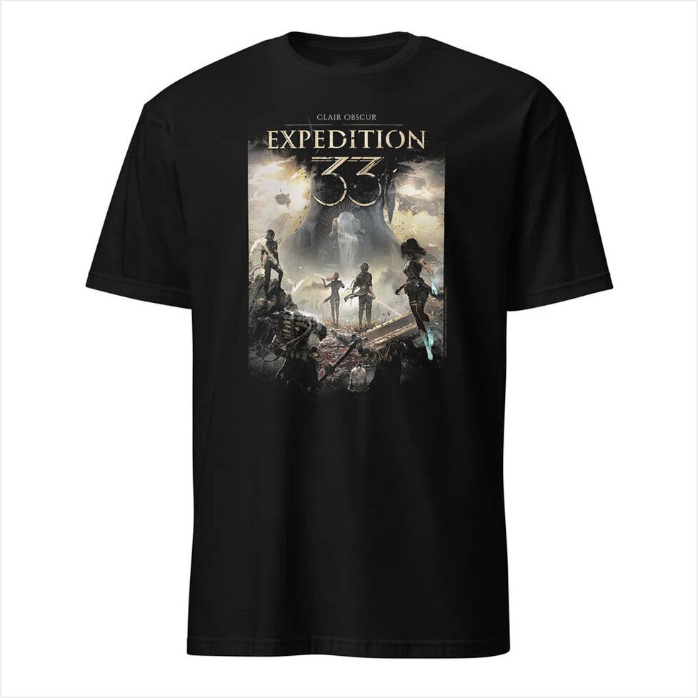 Expedition 33 Merch Cover Art T-Shirt Gift Ideas For Him Birthday Gifts For Fans
