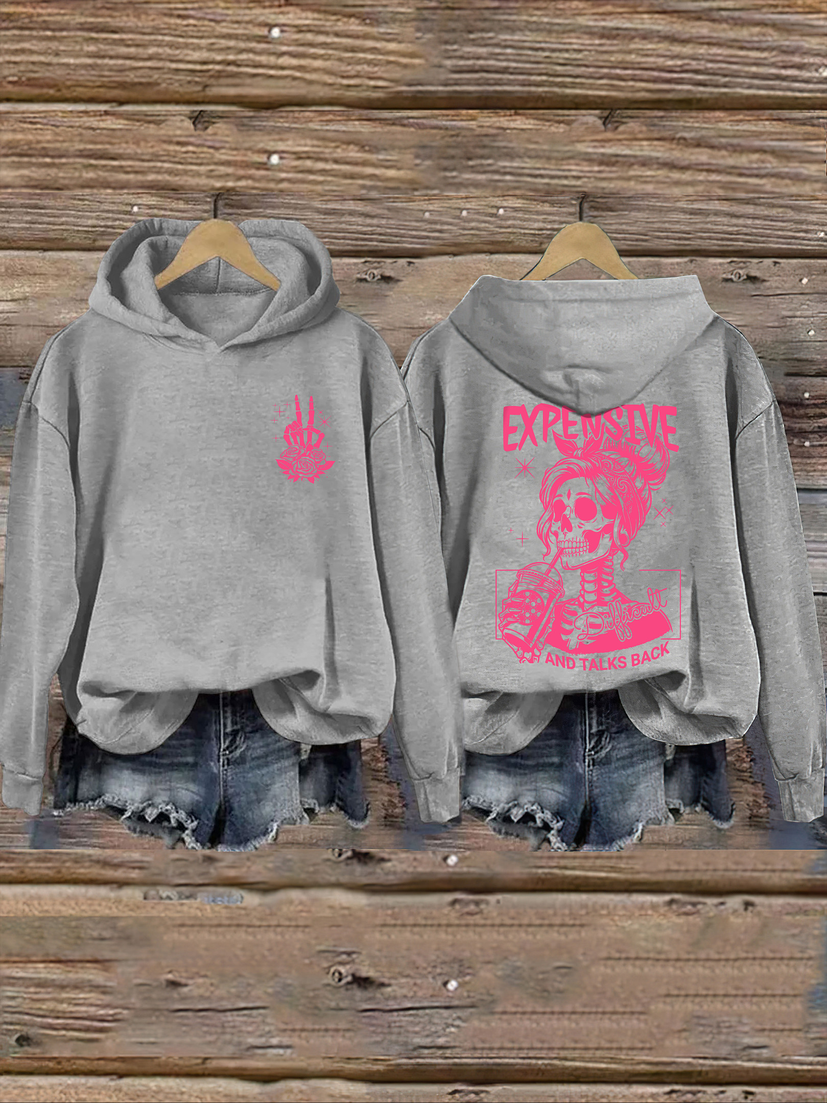 Expensive Difficult And Talks Back Hoodie Funny Apparel Cool Gifts For Couples