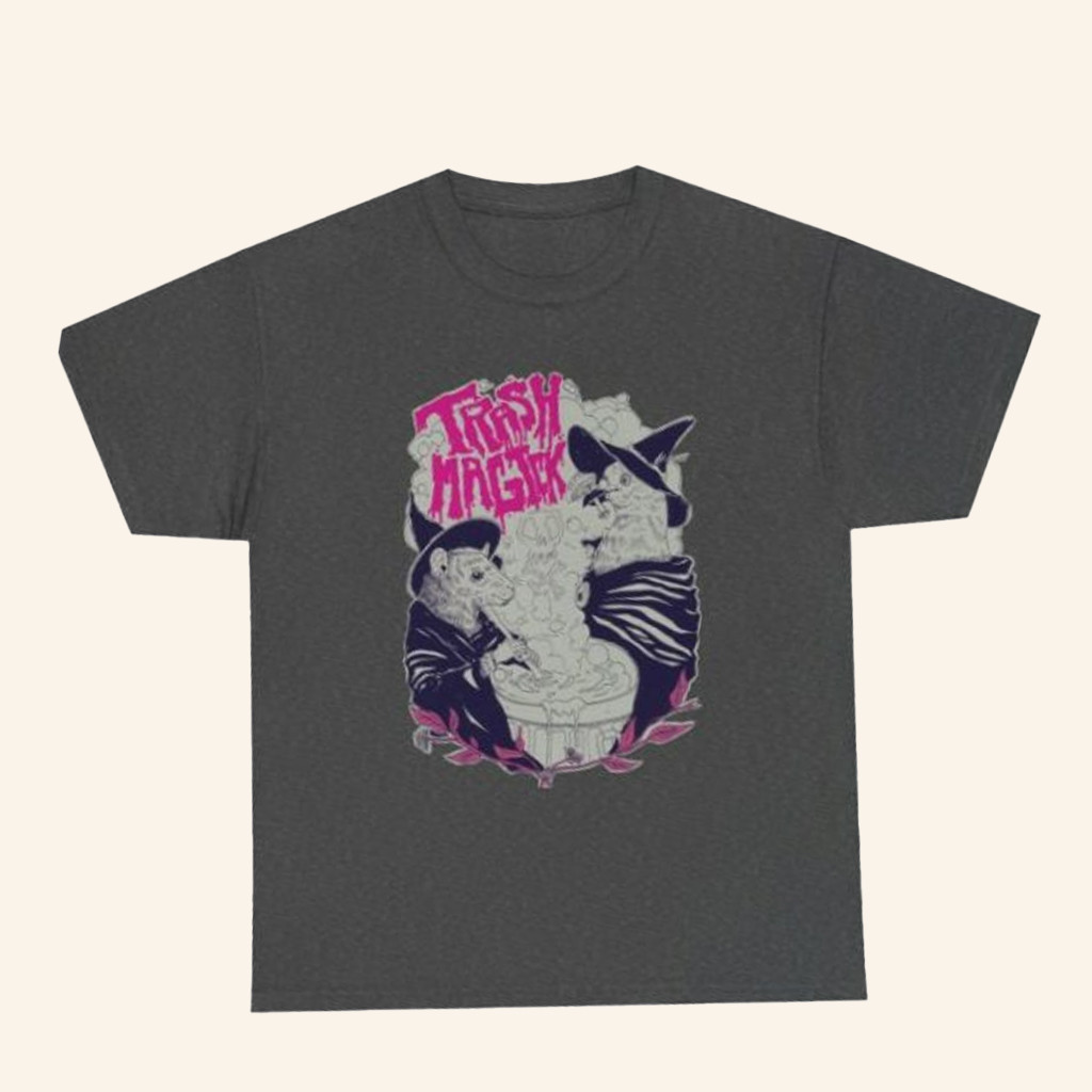 Explosm Merch Trash Magick T-Shirt Gift Ideas For Friends Explosm Merch Trash Magick T-Shirt Gift Ideas For Friends