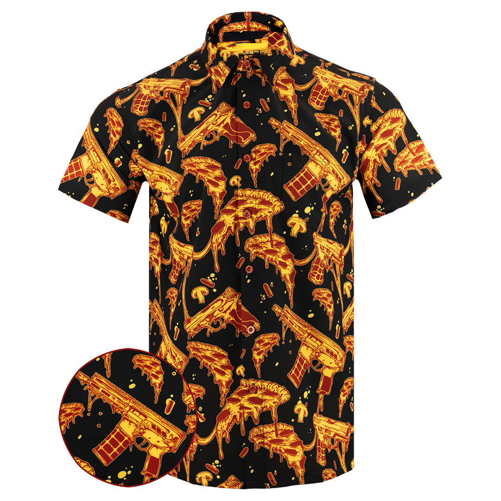 Extra Cheesy Button Down Shirt Tactical Hawaiian Shirt Christmas Gift Ideas For Boyfriend