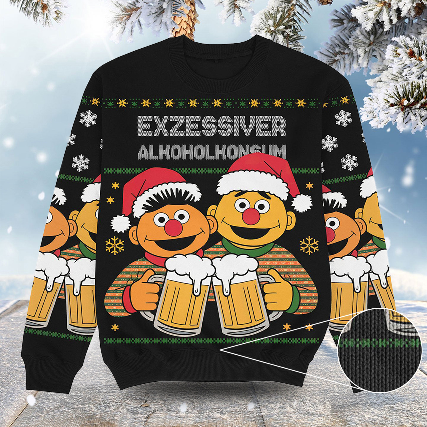 Exzessiv Christmas Ugly Sweater Merry Christmas Clothing Best Gift Ideas For Brothers