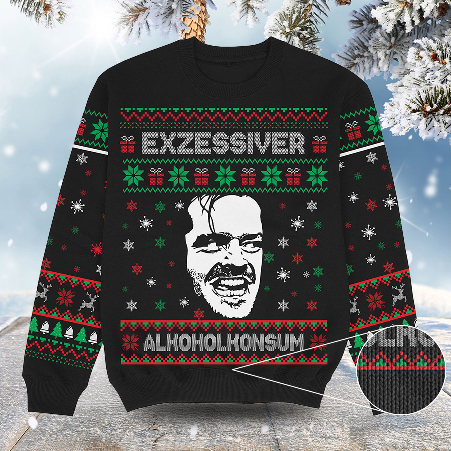 Exzessiver Alkoholkonsum Christmas Ugly Sweater Cute Christmas Clothes Brother In Law Xmas Gifts
