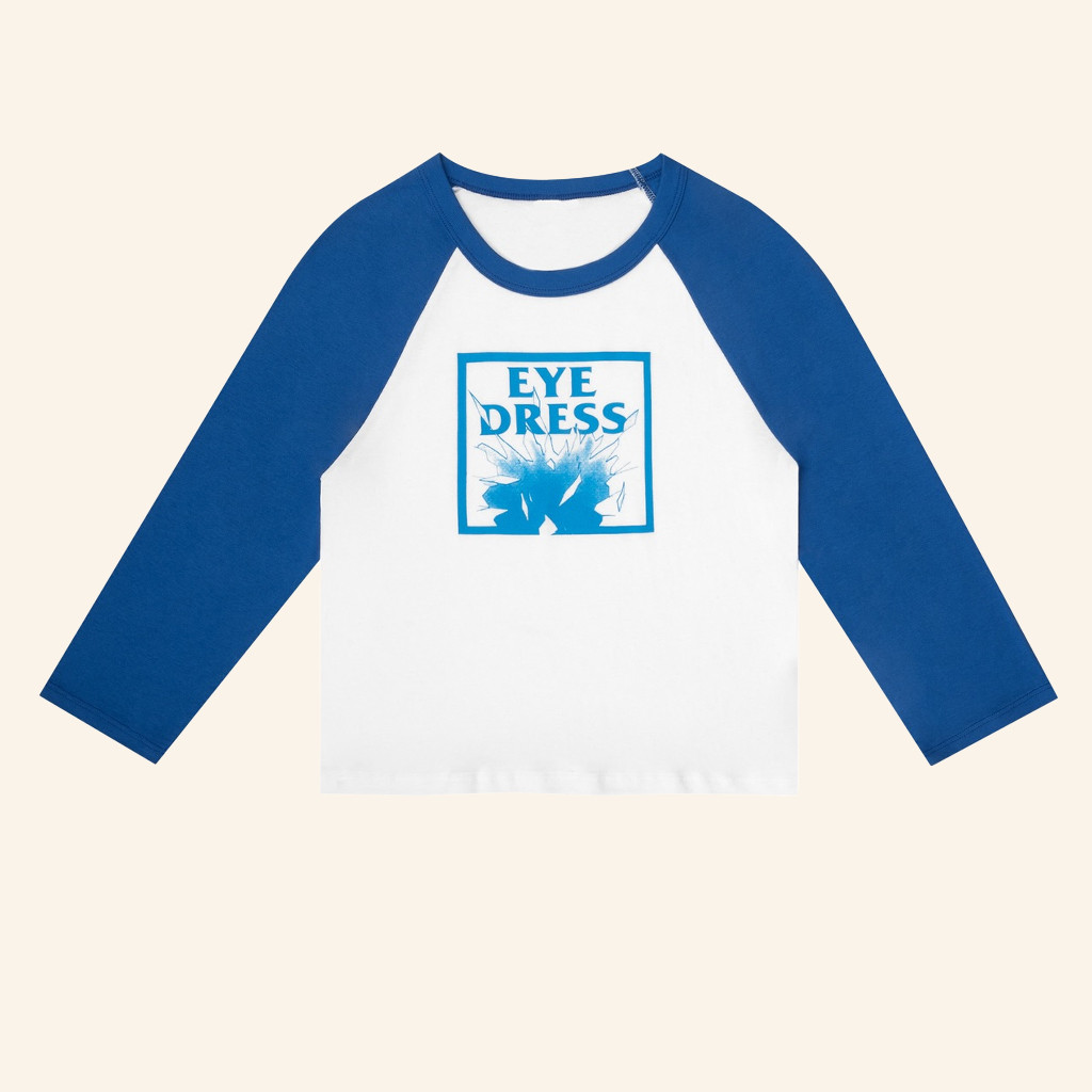 Eyedress Merch Broken Window Raglan Shirt Gifts For Music Lovers