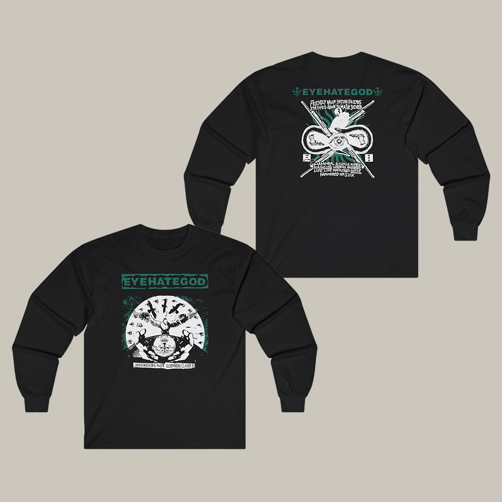 Eyehategod Disorders Not Elsewhere Long Sleeve Shirt Eyehategod Clothing Gift For Music Fans