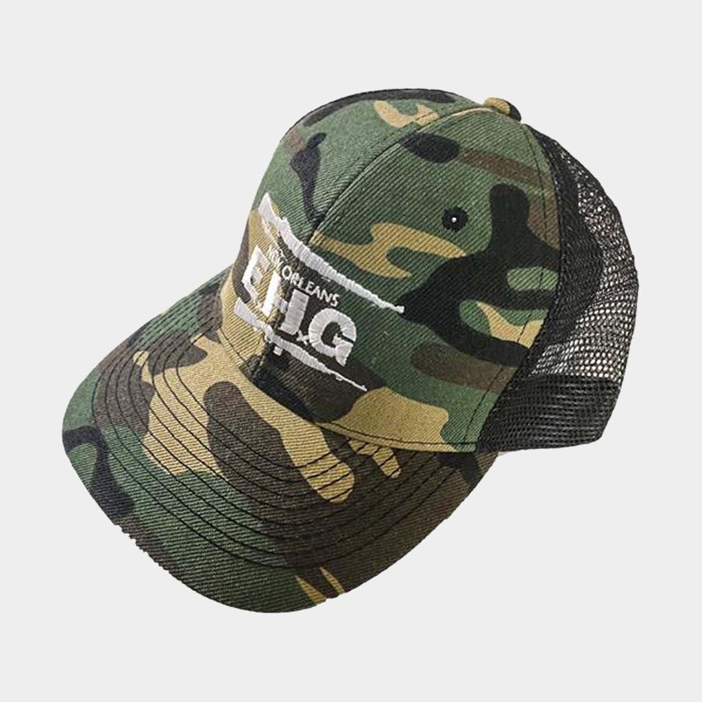 Eyehategod Merch Embroidered EYEHATEGOD Camo Trucker Hat Gifts For Band Fans