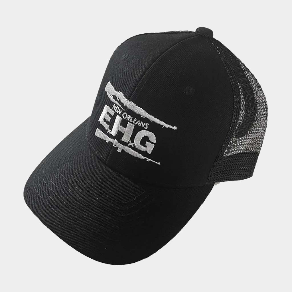 Eyehategod Merch Embroidered New Orleans EHG Trucker Hat Gifts For Band Fans