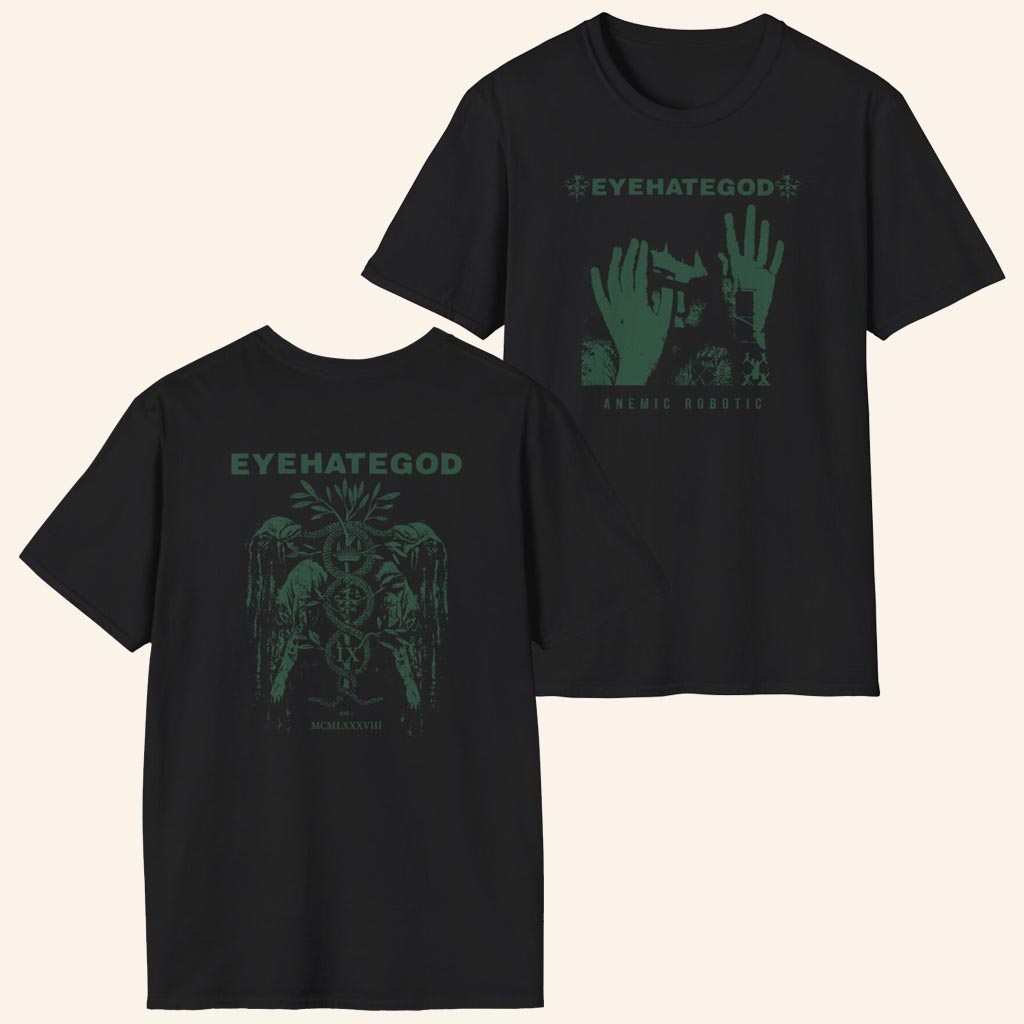 Eyehategod Merch Eyehategod Anemic Robotic T-Shirt Present For Dad