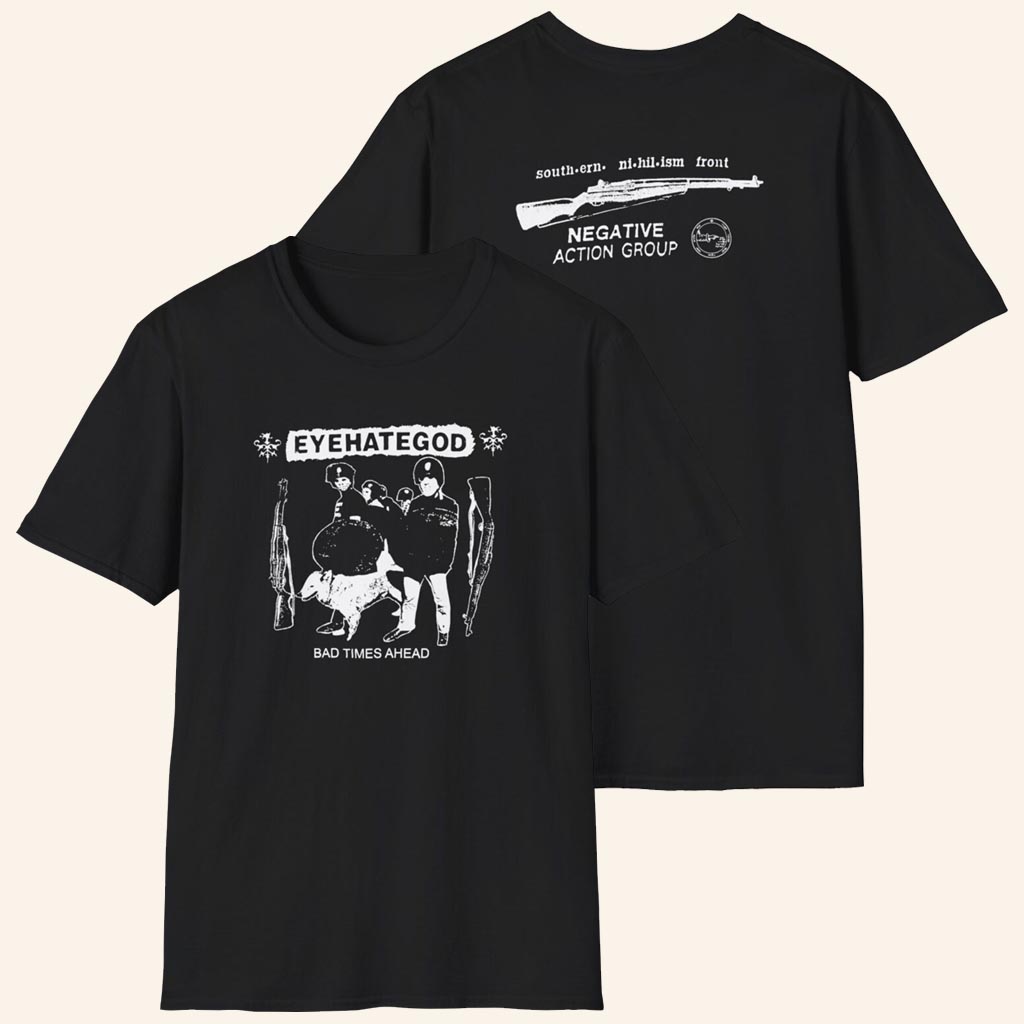 Eyehategod Merch Eyehategod Bad Times Ahead T-Shirt Present For Him Eyehategod Merch Eyehategod Bad Times Ahead T-Shirt Present For Him