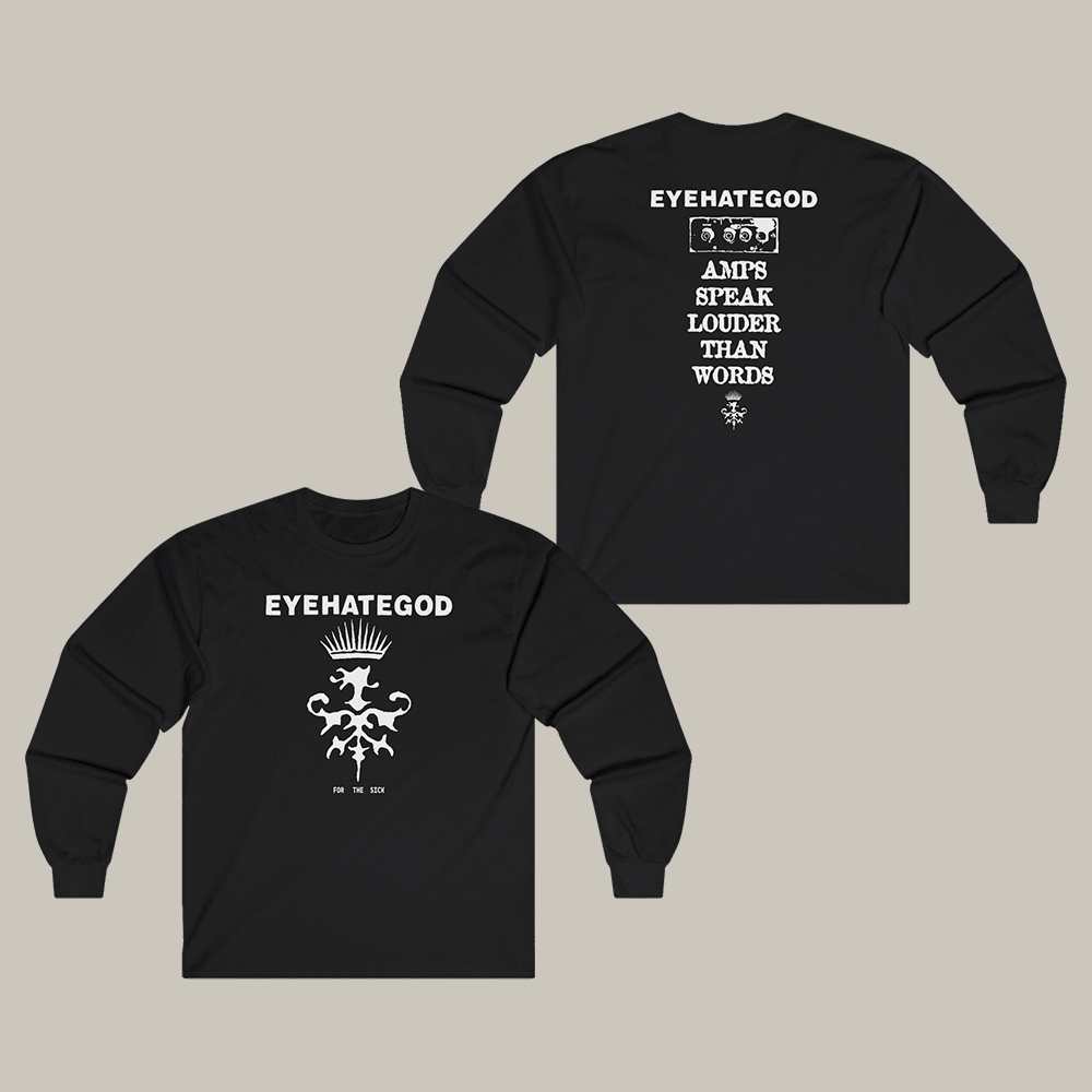 Eyehategod Phoenix Logo For The Sick Long Sleeve Shirt Eyehategod Band Merch Fan Gift
