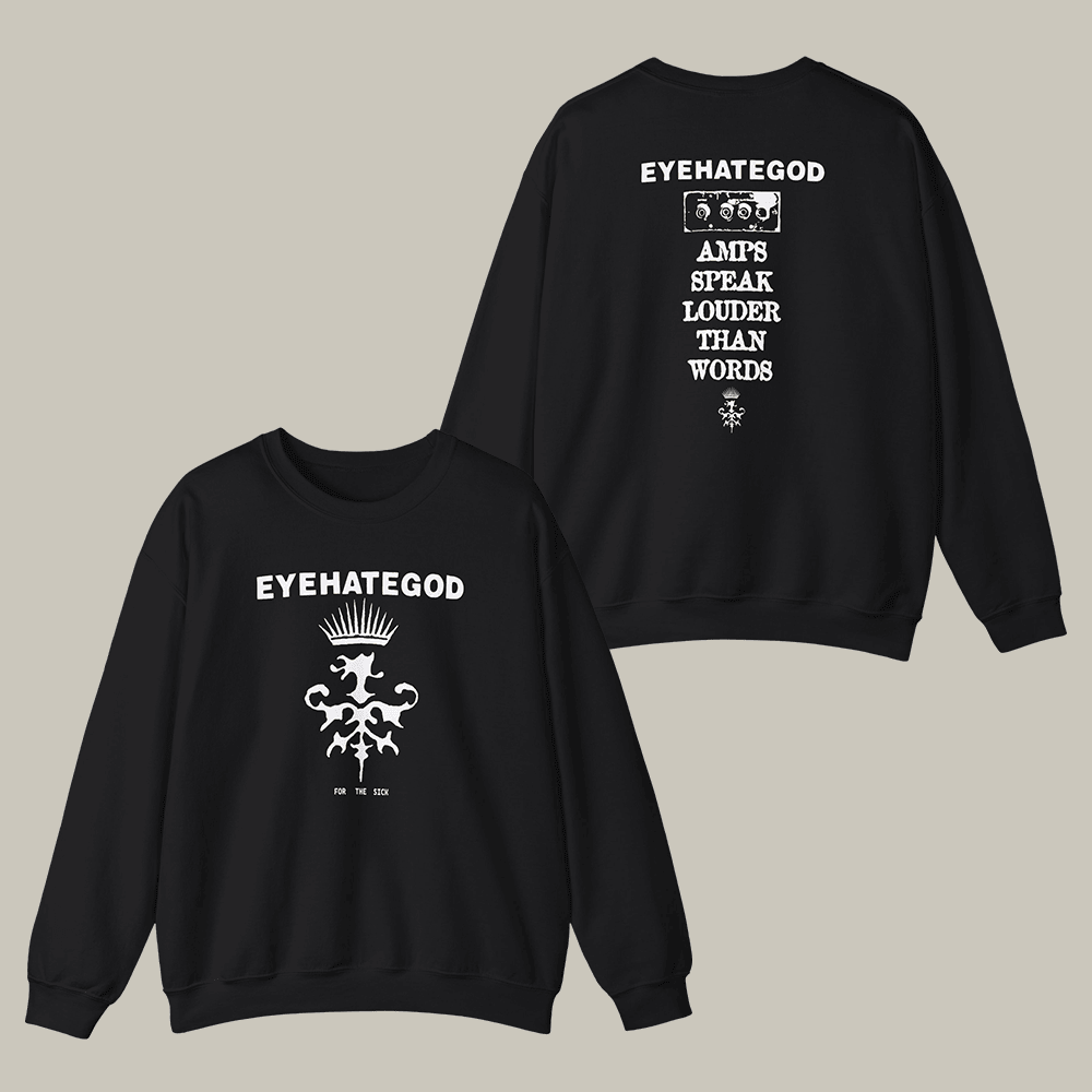 Eyehategod Phoenix Logo Sweatshirt Eyehategod Band Merch Music Enthusiasts Presents