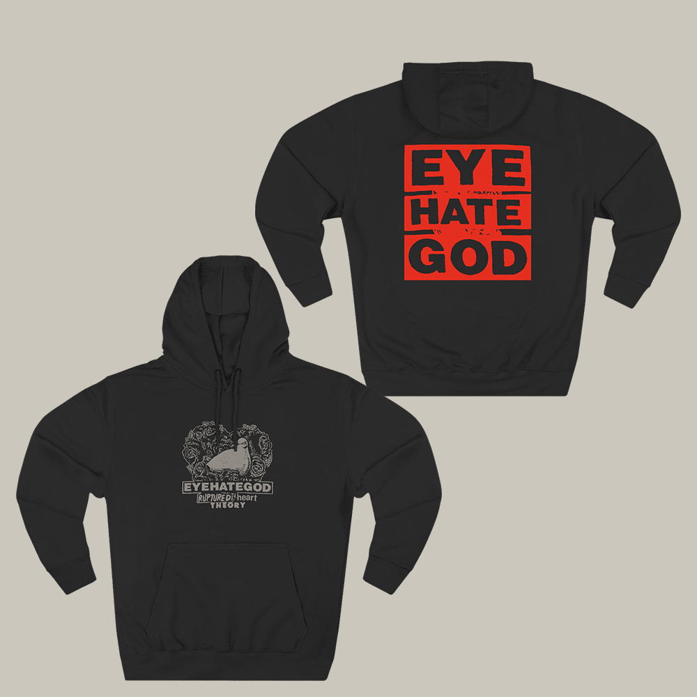 Eyehategod Ruptured Heart Theory Hoodie Eyehategod Apparel Music Themed Gift Ideas